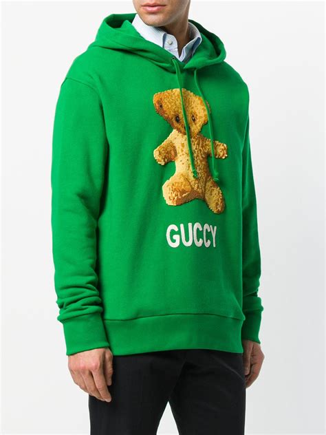 gucci bear hoodie